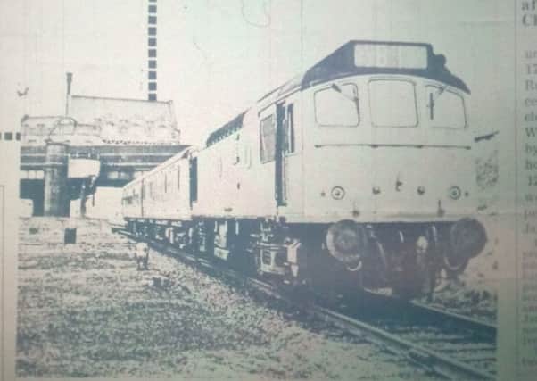Rugby's 'ghost' Central Station in 1969