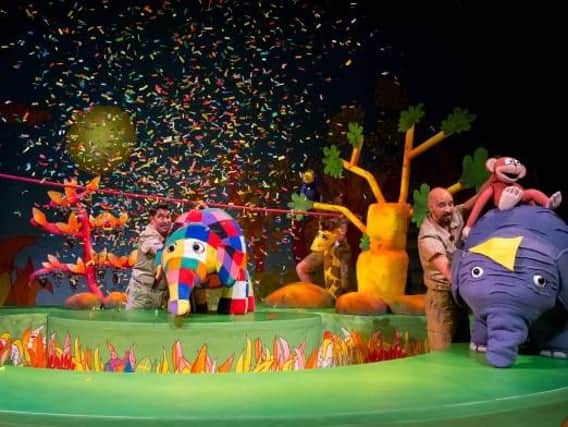 Elmer the Patchwork Elephant Show takes to the stage this month