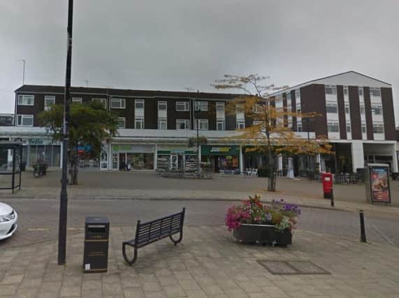 The shops in Abbey End in Kenilworth. Photo from Google Street View.