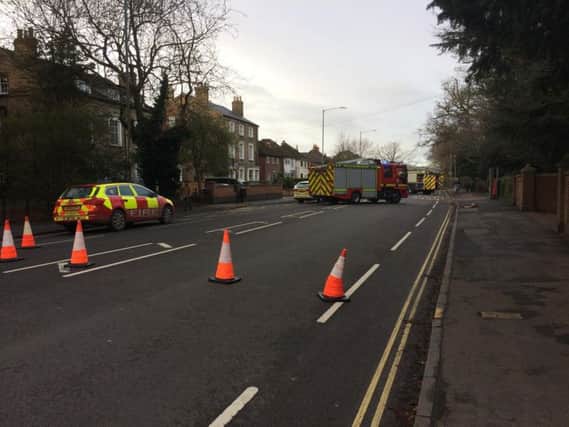The incident on the Bilton Road