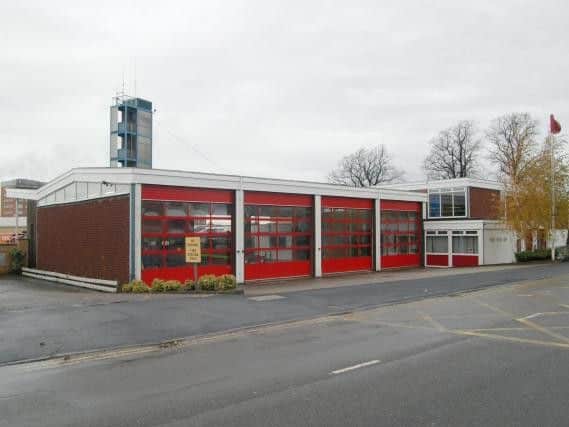 Rugby's existing fire station in Corporation Street