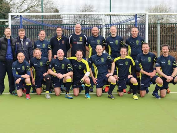 Rugby & East Warwickshire Hockey Club's Over 40s team have reached the national cup final