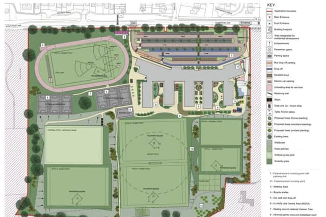 The plans for the new school and sixth form in Kenilworth. Image supplied.