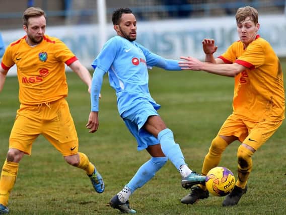 Rugby Town will be without Fazel Koriya for the rest of the season for work reasons   Pictures by Martin Pulley