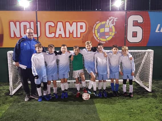 Dunchurch Junior School Under 11s football team have reached the last 24 in a national competition