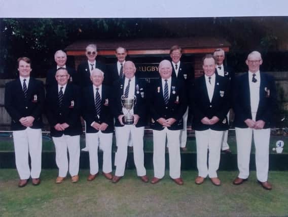 Rugby Bowling Club - Finch Cup winners in June 1995