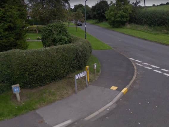 The incident happened in Cross Lane in Cubbington. Photo from Google Street View.