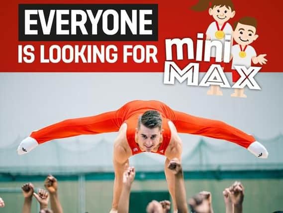 Max Whitlock promotes the Mini Max competition