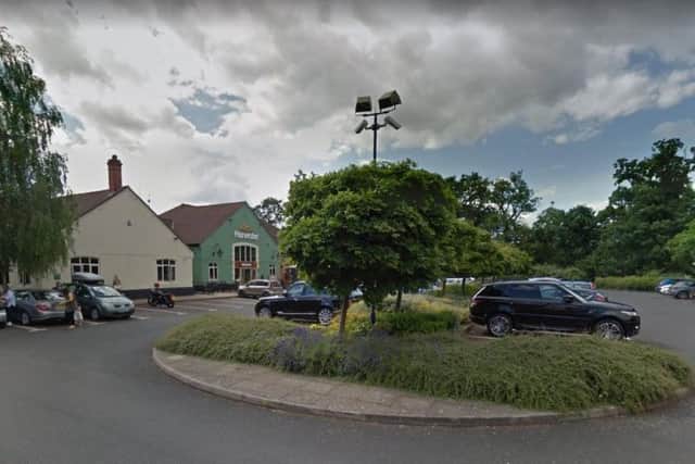 Harvester in Warwick. Photo from Google Street View.