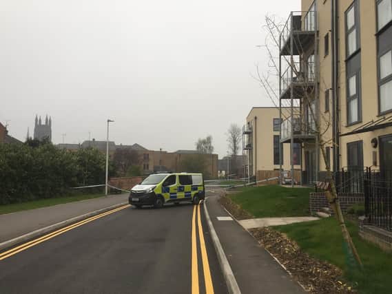 Police have cordoned off the area around the underpass at Leamington station where the incident happened as they continue their investigation.