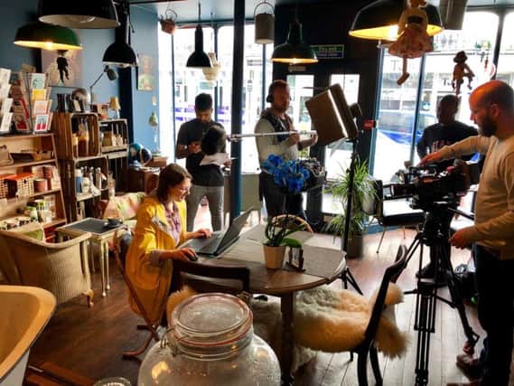The Gadget Show filming at Bluebasil