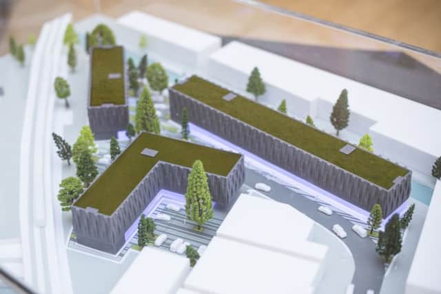 CGI of the plans for the canal side area near Althorpe Street.