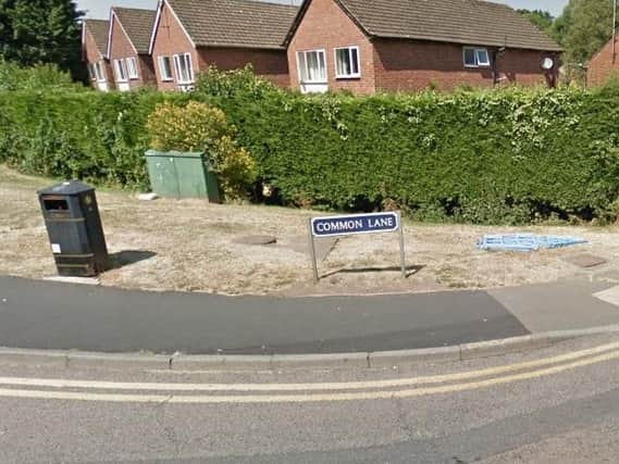 The incident happened in Common Lane in Kenilworth. Photo from Google Street View.
