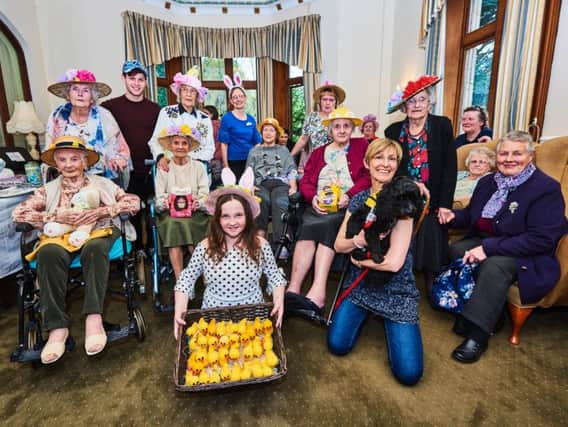 Residents at Kenilworth Manor Care Home enjoyed an Easter fete recently. Photo submitted.