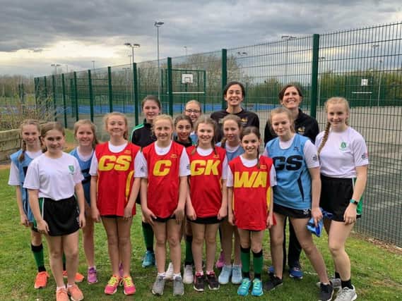 Players put themselves to the test for Southam College's 24 hour netball challenge