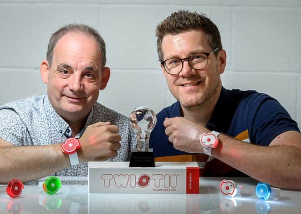 Pictured: Mark Habberley & Darrell Butler with their Twistii torhces.