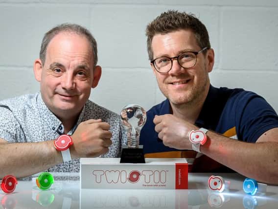 Mark Habberley & Darrell Butler have invented a new torch called the Twistii which has won an award and appeared on TV.