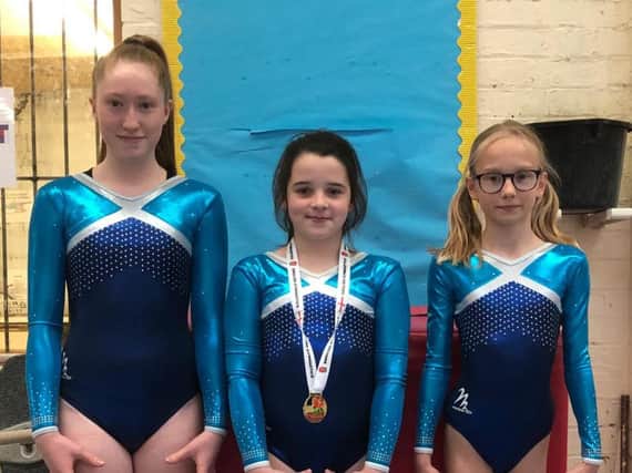 Rugbys three gymnasts who excelled at the English Championships