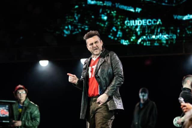 Steve Nicolson as Renault. Picture: Helen Maybanks