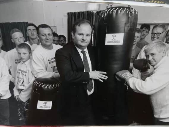 Leamington boxing team