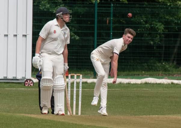 Action from Leamington 2nds' home clash with Kenilworth Wardens 2nds. Pictures: Lou Smith