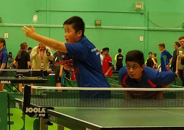 Jun Chung and Wajid Wafiq in action against the North-West in Hatfield. Picture submitted