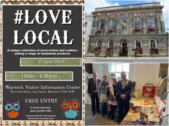 The #Lovelocal handmade fair will be returning to Warwick this weekend. Photo submitted.