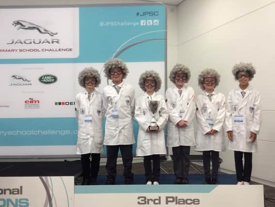 Students at two Kenilworth schools win awards at Jaguar Primary Challenge Students at two Kenilworth schools win awards at Jaguar Primary Challenge