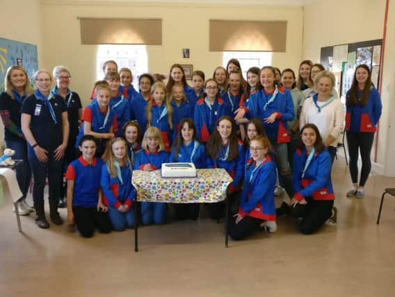The8th Kenilworth Guides group