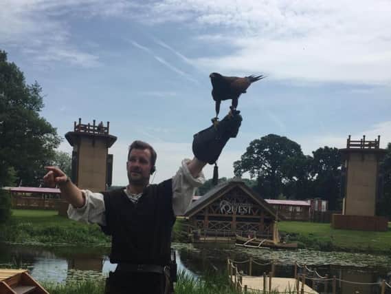 The Falconer's Quest at Warwick Castle