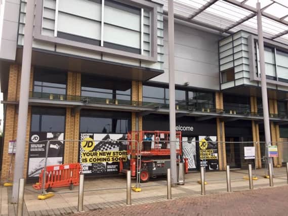 JD Sports is opening a branch at the Leamington Shopping Park