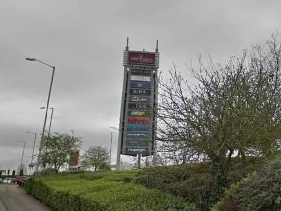 Leamington Shopping Park. Photo from Google Street View.