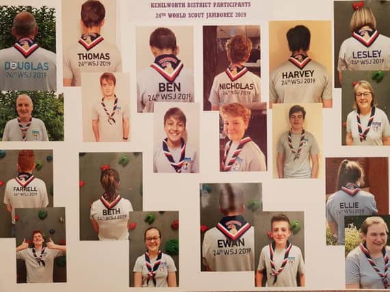 Kenilworth Explorer Scouts going to the World Jamboree in the USA