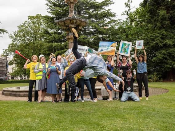 Art in the Park 2019 takes place in Leamington next month. Photo credit: James Callaghan.
