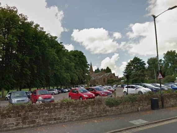 Abbey Fields car park. Photo by Google Street View.