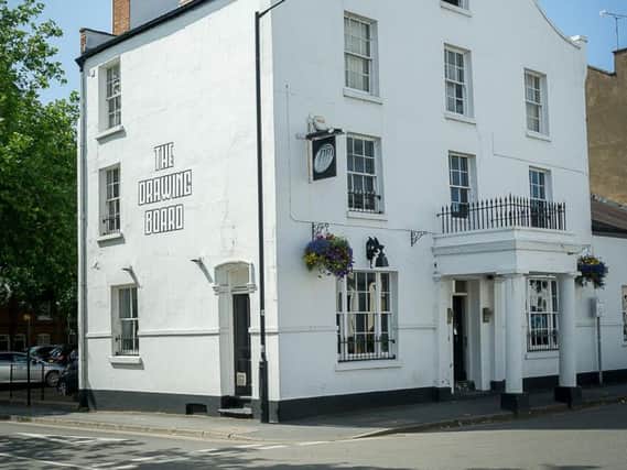 The Drawing Board pub in Newbold Street, Leamington.