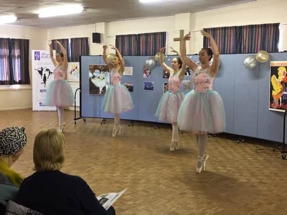 Pupils from Alison Fuller's School of Dance perform at St John's Church in Kenilworth