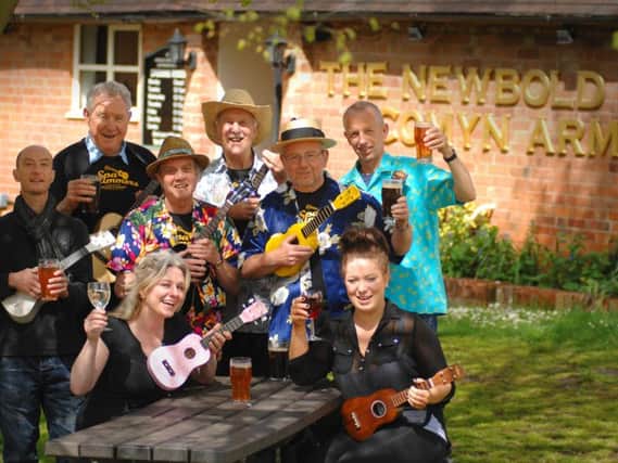 Sarah Miller, owner of Newbold Comyn Arms, has teamed up with local ukulele group, The Spa Strummers, to host a family-friendly festival.