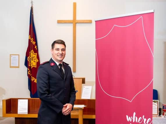 The minister of the Leamington Salvation Army church, Lieutenant Kelsey Pearce