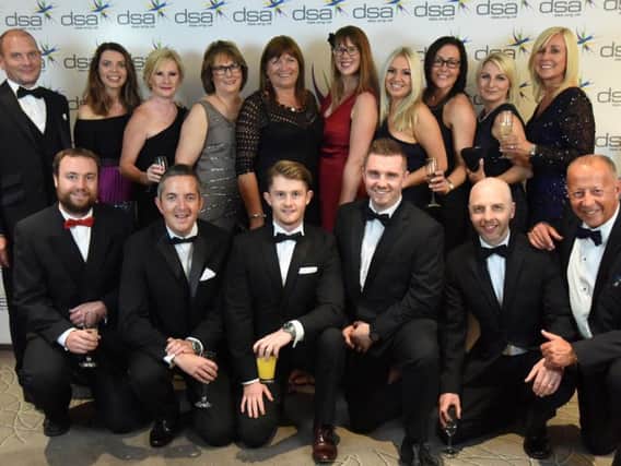Staff from Forever Living at the awards ceremony. Photo supplied.