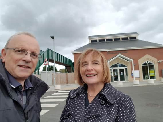Cllr Richard Dickson and Cllr Alix Dearing, who lead the Kenilworth Tourism Working Group for the Kenilworth Town Council