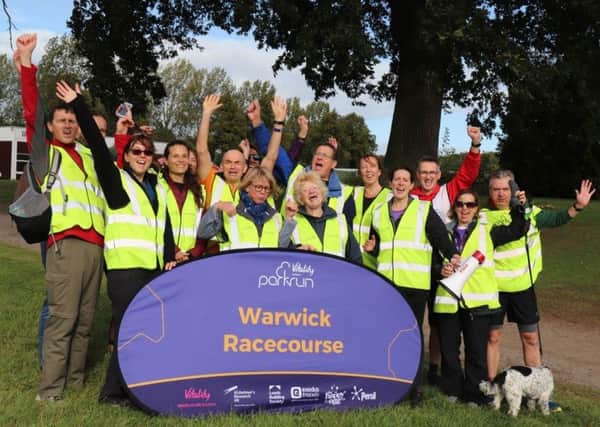 Volinteers provide a key aspect to Warwick Racecourse parkrun.