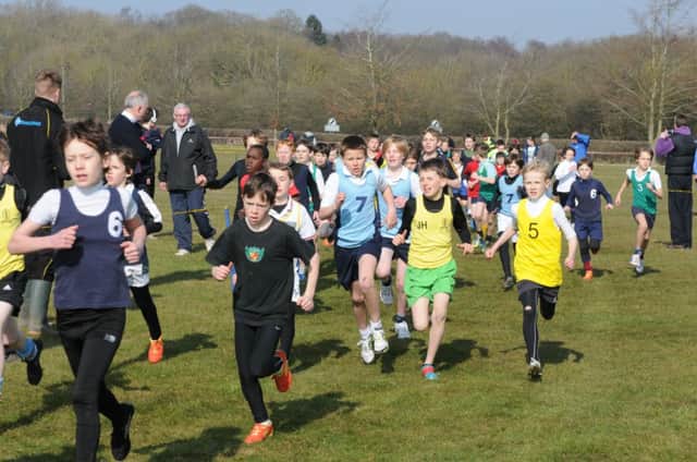 MHLC-02-03-13 Princethorpe XC Mar17
ISA Independent school Association National Cross Country Championships,held at Princethorpe college.
Start of the 2nd Race Under -12 boys .