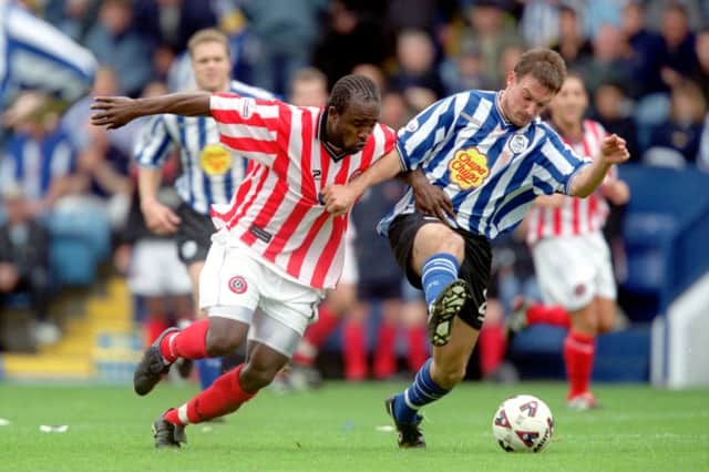 Former Blades and Sky Blues striker Patrick Suffo was on target for Alvis.