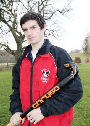 Princethorpe College hockey player James Simpson.