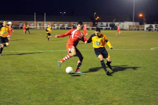 Pawel Tomczak scored twice as Southam won 4-2 at Pelsall Villa.