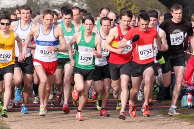 The leading athletes set off in the Regency Run. MHLC-07-04-13 Regency Run Apr12
