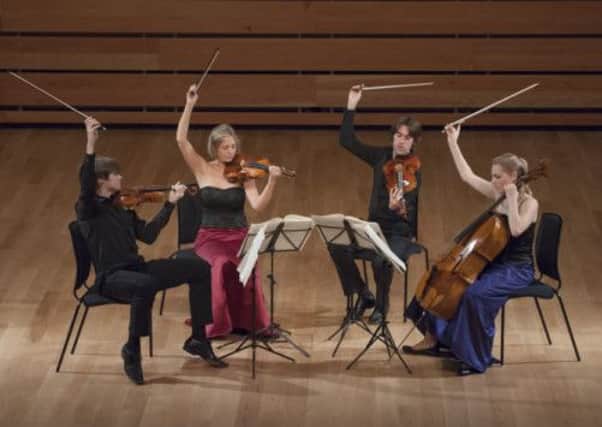 The Sacconi String Quartet.