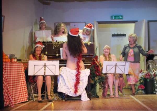 The Lapworth Players' production of Calender Girls.