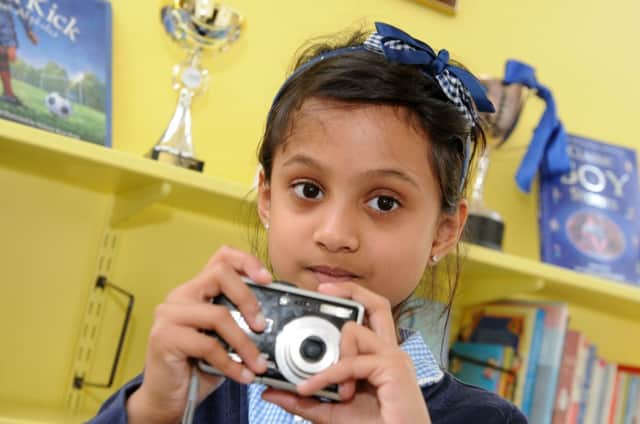 MHLC-04-06-13 photographer Jun25
St Joseph's Primary, Rowleys Road, Whitnash
Pupil,Olivia Aranha, aged seven, who won a school photographic competition .